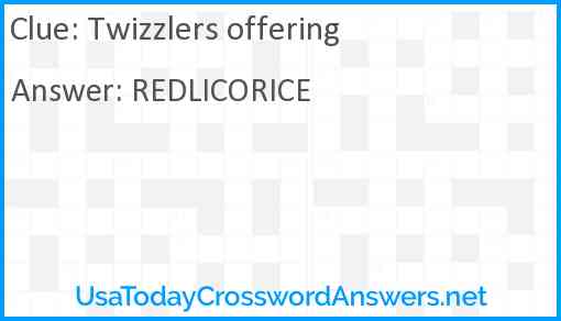 Twizzlers offering Answer