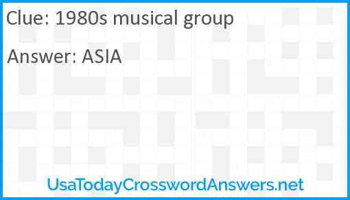 1980s musical group Answer