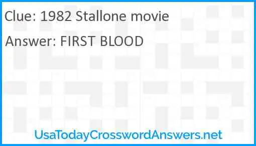 1982 Stallone movie Answer