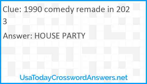 1990 comedy remade in 2023 Answer