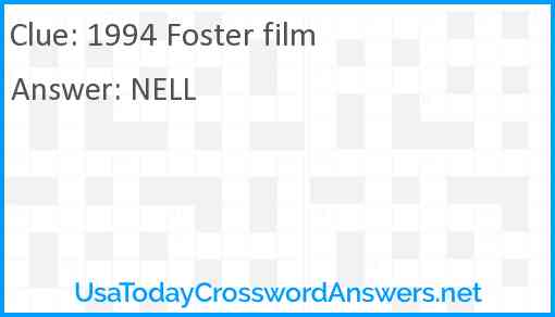 1994 Foster film Answer