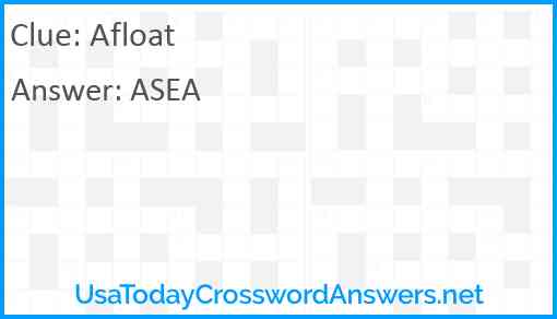 Afloat Answer