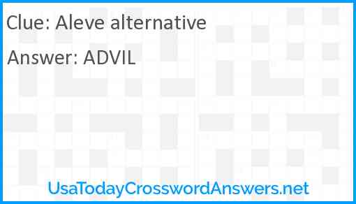 Aleve alternative Answer