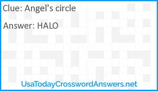 Angel's circle Answer