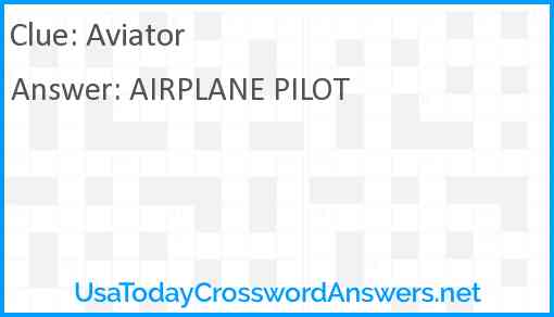 Aviator Answer