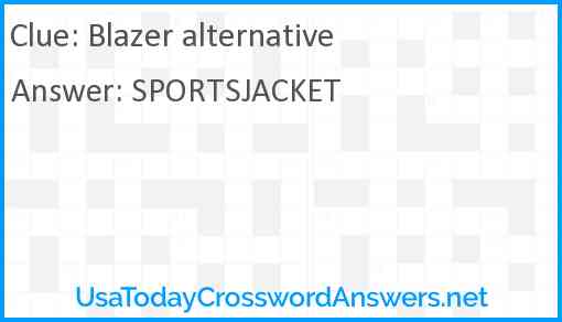 Blazer alternative Answer
