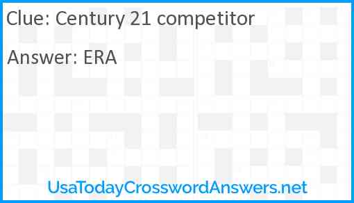 Century 21 competitor Answer