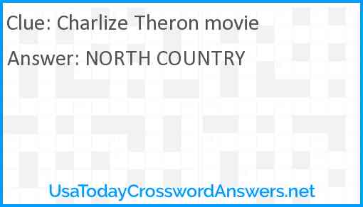 Charlize Theron movie Answer