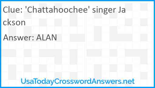 'Chattahoochee' singer Jackson Answer