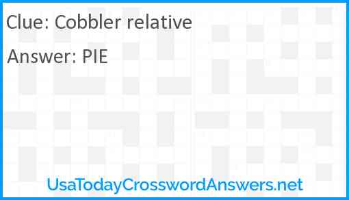 Cobbler relative Answer