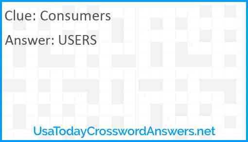 Consumers Answer