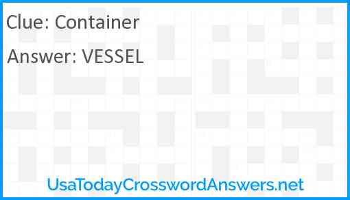 Container Answer
