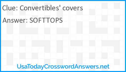 Convertibles' covers Answer