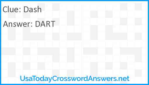 Dash Answer