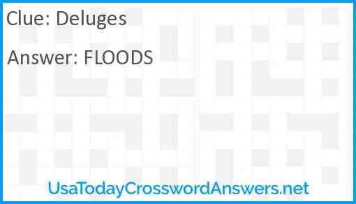 Deluges Answer