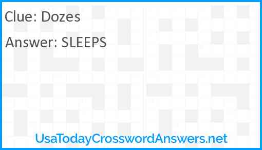 Dozes Answer