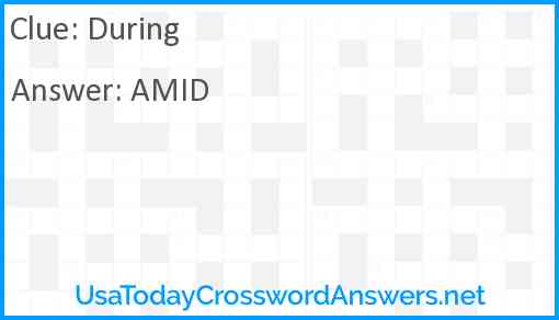 usa today crossword answer