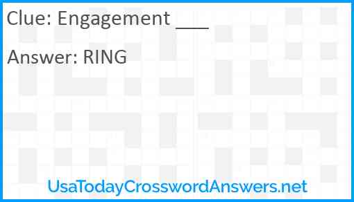 Engagement ___ Answer