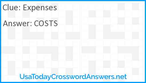 Expenses Answer