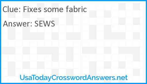 Fixes some fabric Answer