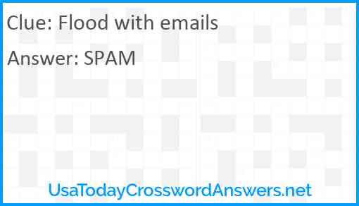 Flood with emails Answer