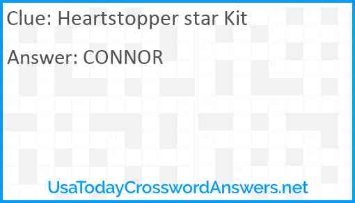 Heartstopper star Kit Answer