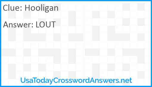 Hooligan Answer