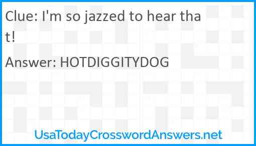 I'm so jazzed to hear that! Answer