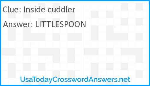 Inside cuddler Answer