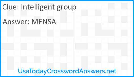 Intelligent group Answer