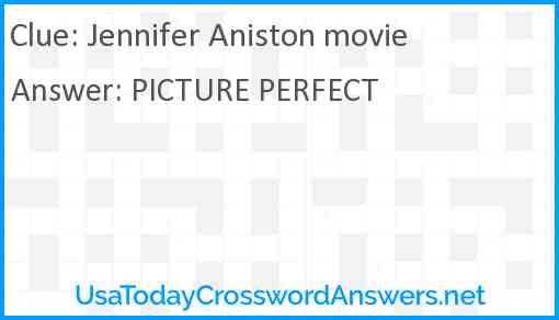 Jennifer Aniston movie Answer
