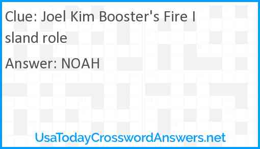 Joel Kim Booster's Fire Island role Answer