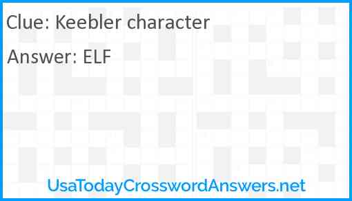 Keebler character Answer