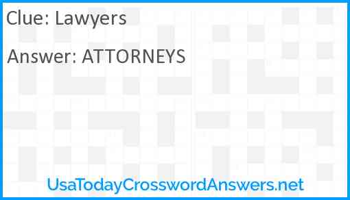 Lawyers Answer