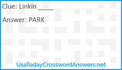 Linkin ____ Answer