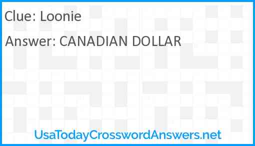 Loonie Answer