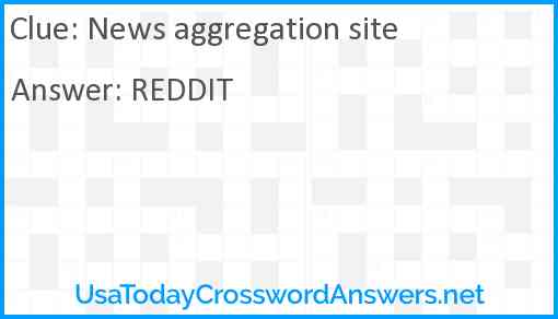News aggregation site Answer