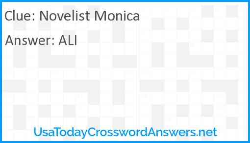 Novelist Monica Answer