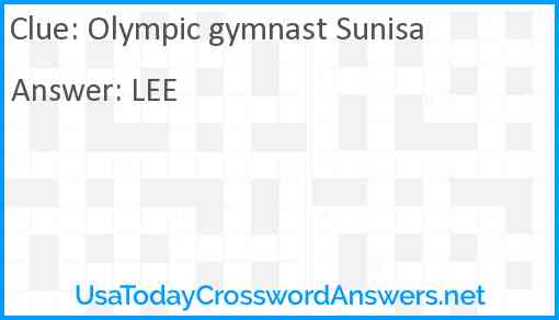 Olympic gymnast Sunisa Answer