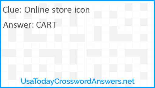 Online store icon Answer