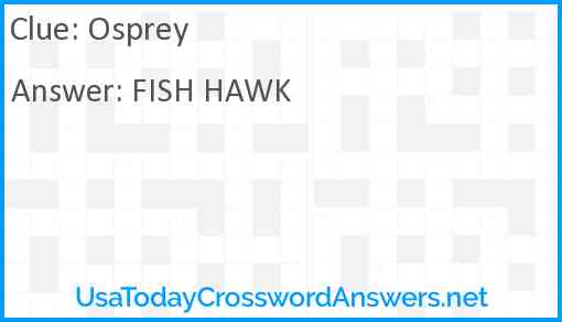 Osprey Answer