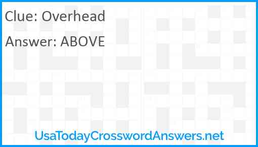 Overhead Answer