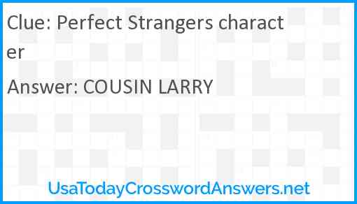 Perfect Strangers character Answer