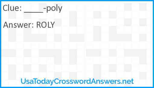 ____-poly Answer