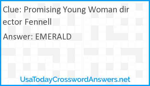 Promising Young Woman director Fennell Answer