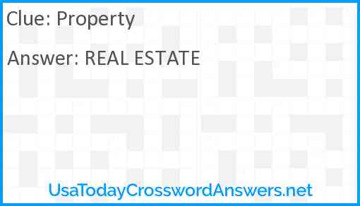 Property Answer