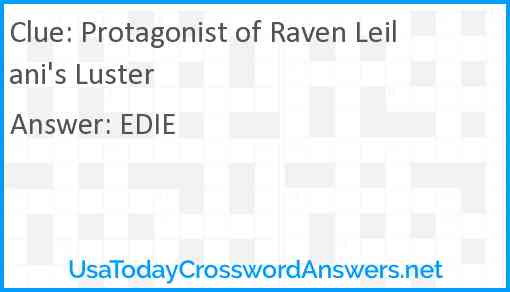 Protagonist of Raven Leilani's Luster Answer