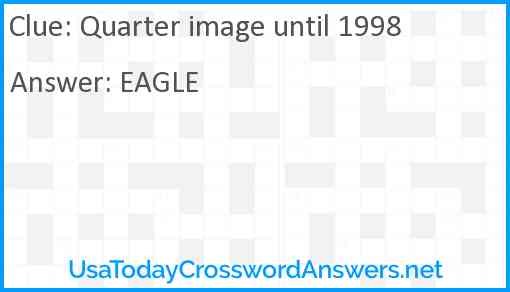 Quarter image until 1998 Answer
