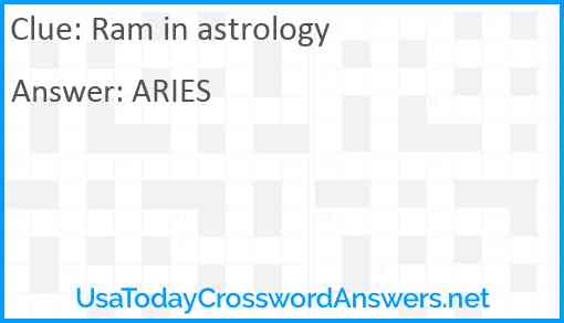 Ram in astrology Answer