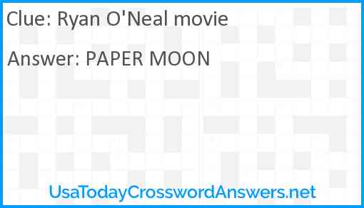 Ryan O'Neal movie Answer